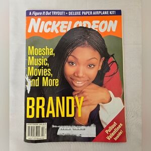 Vintage January February 1999 Nickelodeon Magazine Brandy